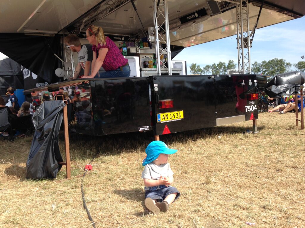 God plads til børn på Langelandsfestival