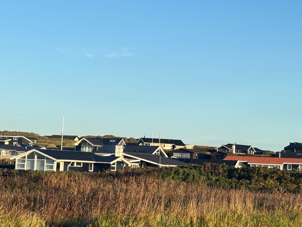 Sommerhuse i Nr. Lyngby ved Løkken (Foto: Ferieogborn.dk)